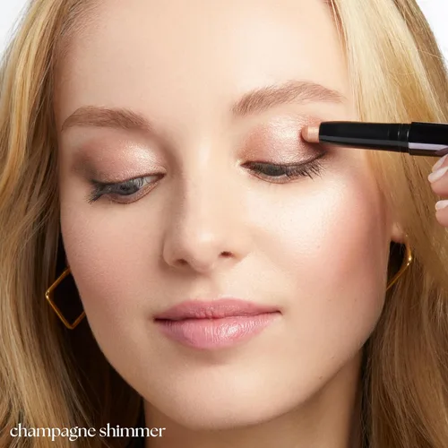 Miniatura 3 de Julep - Sombra de ojos 101 de crema a polvo, impermeable, en barra de punta doble, tonos desierto y champán 04 Desierto/Champagne