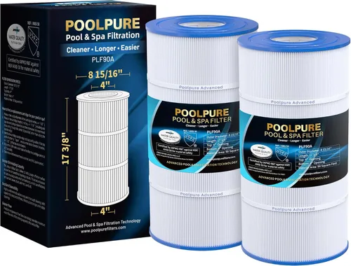 Miniatura 10 de POOLPURE Filtro de piscina PLF90A reemplaza a Hayward C900, CX900RE, Pleatco PA90, Ultral-B6, Unicel C-8409, Filbur FC-1292, Sta-Rite PXC95, 90 pies