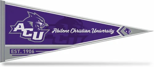 Miniatura 72 de Rico Industries NCAA Banderín Clásico de Fieltro para Decoración de Pared de 12" x 30" - Ideal para Decoración del Hogar/Dormitorio/Cueva de Hombre