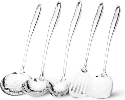 Utensilios de cocina de acero inoxidable, surtidos