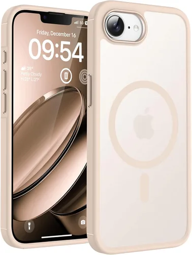 Miniatura 105 de TOCOL Funda magnética 3 en 1 para iPhone 14 Pro, mejorada [protección completa de cámara] con 2 protectores de pantalla, funda de grado militar Azul