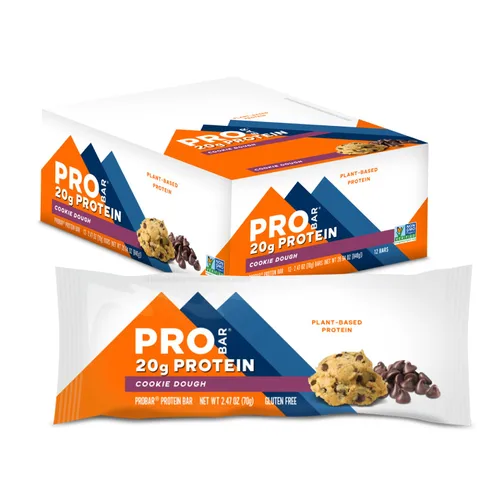 Miniatura 11 de PROBAR - Barra de PROTEÍNA, Café Crujiente, Sin OGM, Sin Gluten, Saludable, A Base de Plantas, Ingredientes de Alimentos Integrales, Energía Natural