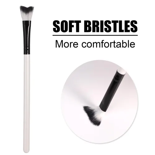 Miniatura 4 de TOYMIS 5 cepillos de champú para pestañas, cepillo de limpieza de extensiones de pestañas, eliminación de maquillaje suave, cepillo de limpieza