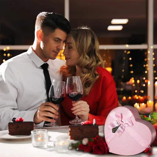 Miniatura 8 de Honxicur Regalo para madre y mujer, regalos de cumpleaños para novia, ideas únicas, caja de cesta de regalo con diseño de rosa con texto en inglés