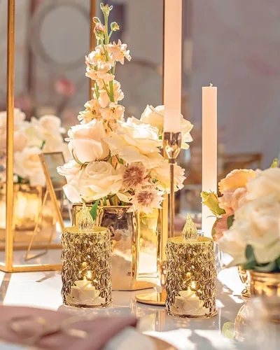 Miniatura 2 de Paquete de 12 velas de té que funcionan con pilas, parpadeo realista y más de 200 horas de tiempo de funcionamiento, para centros de mesa, bodas