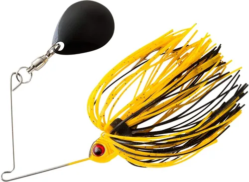 Miniatura 19 de Booyah Pond Magic Señuelo de pesca de róbalo con hoja giratoria para aguas pequeñas Alpine