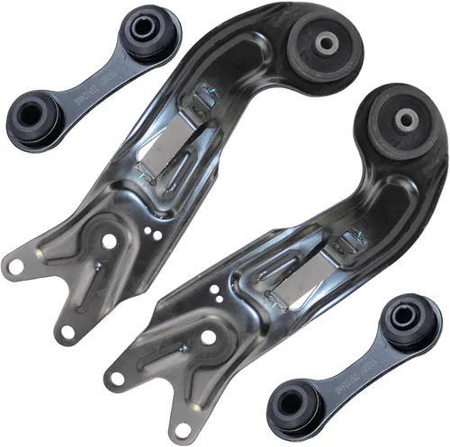 Miniatura 14 de Detroit Axle - Kit de 4 brazos de control delanteros para Ford Mustang 05-10, 2 brazos de control inferiores, 2 puntales 2005 2006 2007 2008 2009