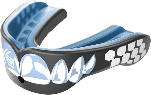Miniatura 16 de Protector bucal Shock Doctor Gel Max Power, de carbono, convertible, joven