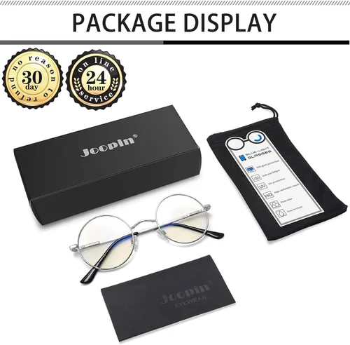 Miniatura 6 de Gafas de sol Joopin polarizadas, estilo Lennon, redondas, gafas de sol estilo hippy redondas para mujer y hombre
