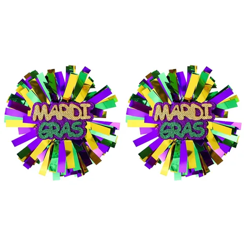 Miniatura 8 de Pinzas patrióticas para el 4 de julio para niñas y mujeres, con lazo metálico para animadora, con purpurina, rojo, blanco y azul, accesorios