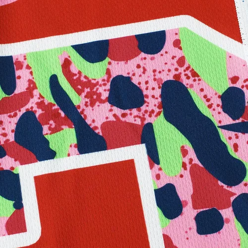 Miniatura 8 de Ropa de los años 90 para mujer, traje unisex de hip hop para fiesta, camiseta de béisbol Bel Air, camisa de manga corta con botones