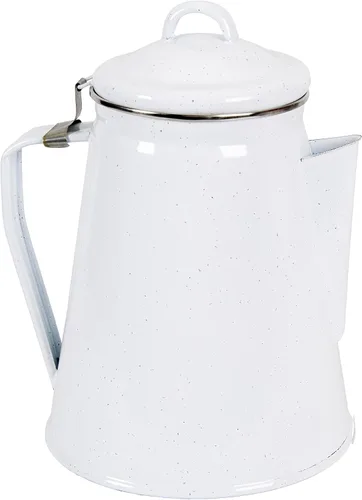 Stansport Cafetera Esmaltada Blanco
