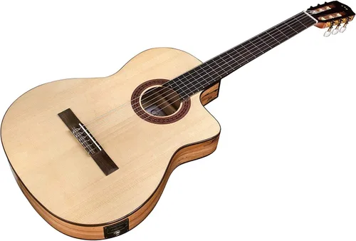 Miniatura 6 de Cordoba C5-CE CD Lefty Cutaway Acústico-Eléctrica Guitarra de Cuerda de Nailon, Serie Iberia