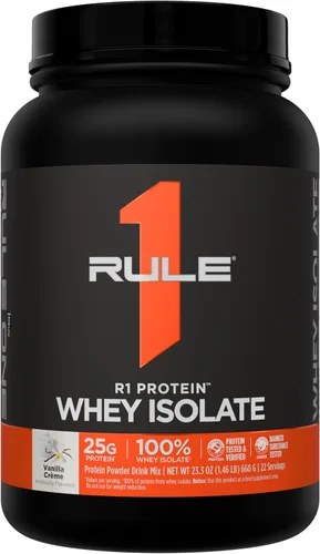 Miniatura 44 de Rule 1 R1 Proteína de suero aislada - con 25g de proteína y 6g de BCAA exclusivamente de fuentes aisladas e hidrolizadas para la recuperación