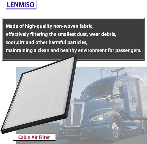 Miniatura 5 de Filtro de cabina compatible con Kenworth T660 T680 T800 T880 Peterbilt 387 567 579 Reemplazar F37-1018 PA30269 S-9034 (paquete de 2)