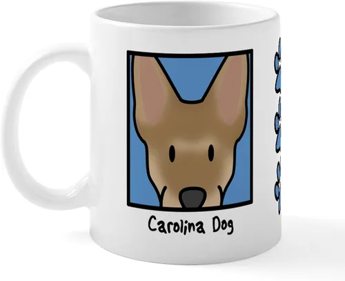 Miniatura 8 de CafePress Taza de café de cerámica Anime American Eskimo de 11 oz (11.0 fl oz)