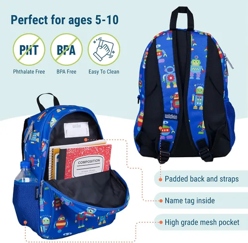 Miniatura 3 de Wildkin - Mochila infantil de 15 pulgadas para niños y niñas