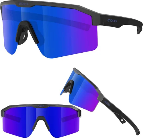 Miniatura 16 de Eazyrun Gafas de sol polarizadas deportivas para niños de 8 a 12 años, lentes para béisbol, softbol, ciclismo, protección UV para niños y niñas F24f