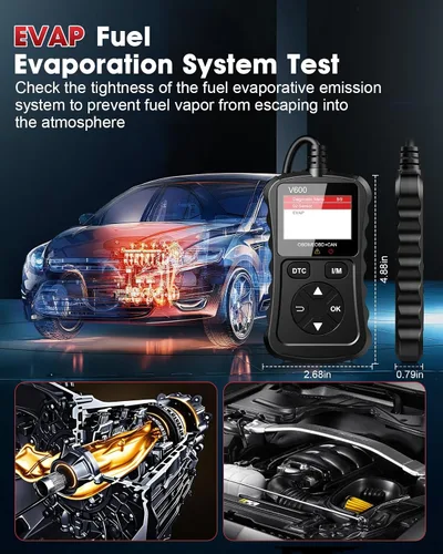 Miniatura 8 de Escáner OBD2 Lector de código de automóvil Soporte de prueba de voltaje Plug and Play Fixd Car CAN Herramienta de escaneo de diagnóstico Leer