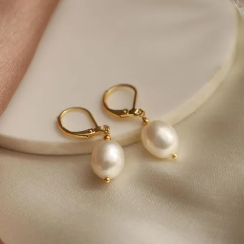Miniatura 48 de Gempires Handmade Gemstone Hoop Earrings Raw Crystal Dangle Jewelry Hypoallergenic Gold Plated Lightweight Elegant Jewelry Gifts For Women