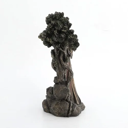 Miniatura 4 de Estatua irlandesa con acabado de bronce de la diosa de los Tuatha de Danann