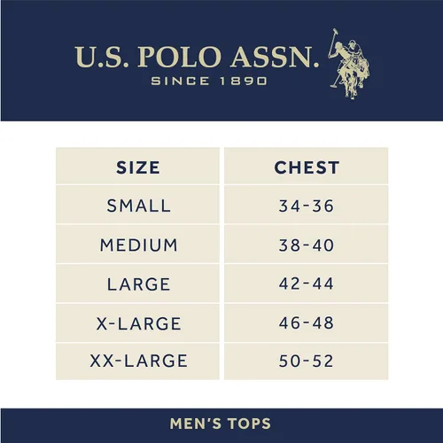 Miniatura 5 de U.S. Polo Assn. Camisa térmica para hombre - Top de punto gofre de manga larga