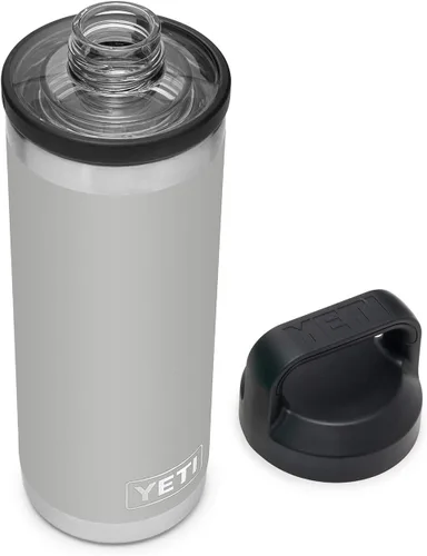 Miniatura 43 de YETI Rambler Botella de 18 oz, aislada al vacío, de acero inoxidable con tapa Chug, negro