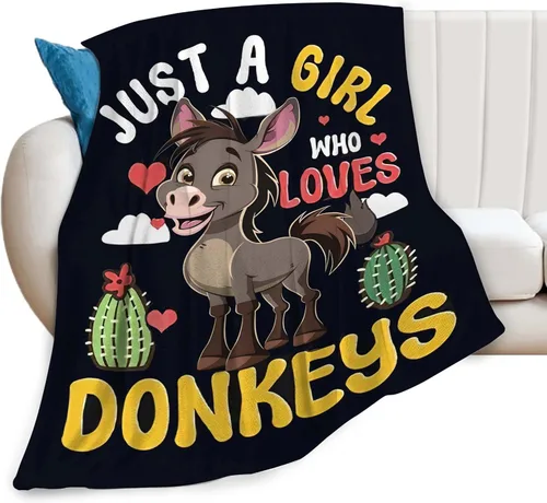 Miniatura 29 de Manta con texto en inglés «Just A Girl Who Loves Dinosaurs», bonita manta decorativa de dinosaurios, regalos para niñas, súper cálida, suave y Solo
