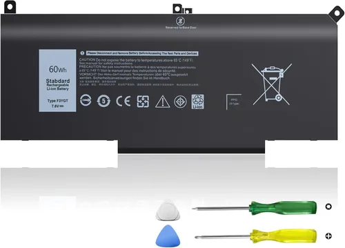 Miniatura 8 de WDX0R - Batería para portátil compatible con Dell Inspiron 13, 14, 15, 7000, 5000, Series 5379, 5567, 5570, 5579, 7378, 7573, 7579, Latitude 3500