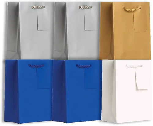 Miniatura 8 de jillson Roberts 6-Count pequeñas all-occasion bolsas de regalo