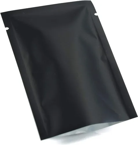 Miniatura 17 de QQ Studio 100 bolsas metálicas de Mylar con parte superior abierta y sellables (6x9cm (2.3x3.5"), 100x Kraft) 100 papel estraz