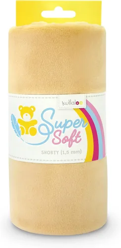 Miniatura 33 de kullaloo Tela de Felpa Tela Minky Blanca Sólida para Coser Material de Abrazo Súper Suave 39.5x29.5 pulgadas Peluches, Mantas de Bebé