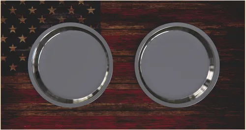 Miniatura 14 de GrooveThis Woodshop Soporte Personalizado de Cuenco Elevado para Perros de Tamaño Grande, Mediano, Pequeño y Extra Pequeño - Cuencos de Acero Negro