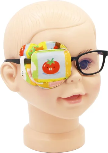 Miniatura 42 de Astropic Parche para ojos de algodón y seda 3D para niños, parche de ojos para niñas para gafas Parche médico para niños con ojo perezoso