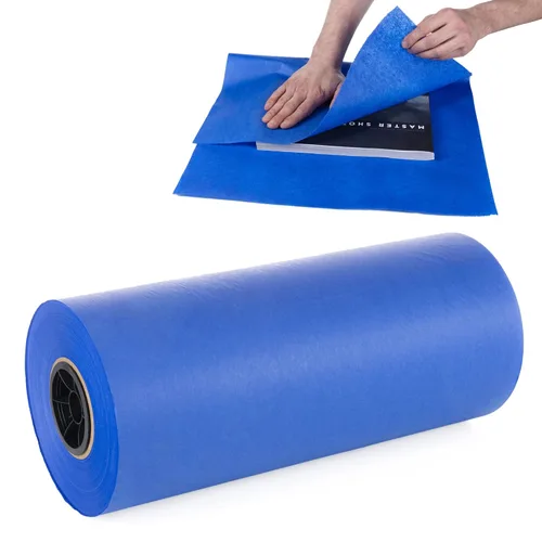 Miniatura 9 de IDL Packaging SatinPack - Hojas de papel de seda negro de 24 x 36 pulgadas, paquete de 100, duraderas 20# (33 GSM), hechas en Estados Unidos, hojas