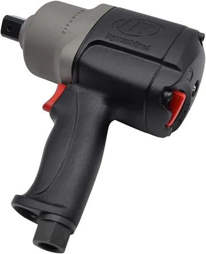 Miniatura 2 de Ingersoll Rand 2925P3TI Llave de impacto neumática de 1 pulgada, par máximo de 1450 ft-lb, resistente, empuñadura de pistola, caja de martillo