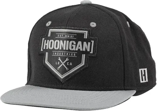 Miniatura 2 de Hoonigan Bracket X Snapback Hat Adjustable Snap Back Cap for Gear Heads - Official Merchandise