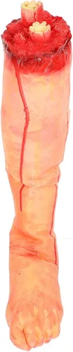 Totority Simulación de mano rota adornos de Halloween Decoración de Halloween Decoración de mano Severed Foot Prop Halloween Cuerpo falso Mano rota