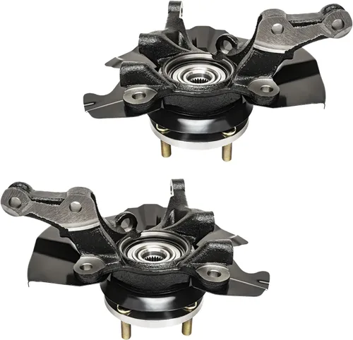 Miniatura 3 de Detroit Axle - Conjunto de manguetas de dirección delanteras de 2 piezas para Hyundai Accent 06-11, 2 manguetas de dirección y conjunto de buje