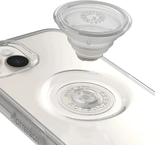Miniatura 4 de OtterBox + Pop Symmetry Clear Series - Funda para iPhone 14 y iPhone 13 (Solo) - Embalaje no comercial - Transparente