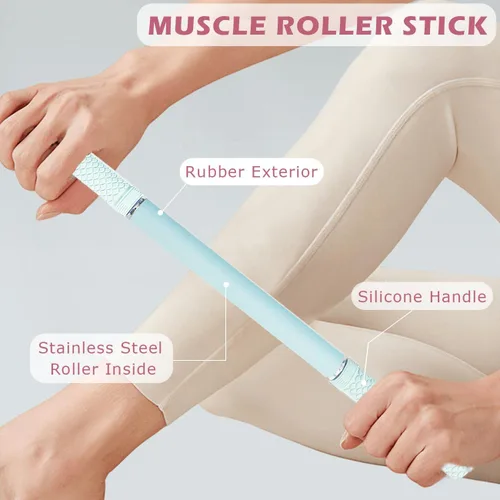Miniatura 3 de Muscle Roller Stick - Massage Roller for Myofascial Release & Deep Tissue Massage for Legs, Back, Shoulders - Relieve Soreness & Improve Recovery