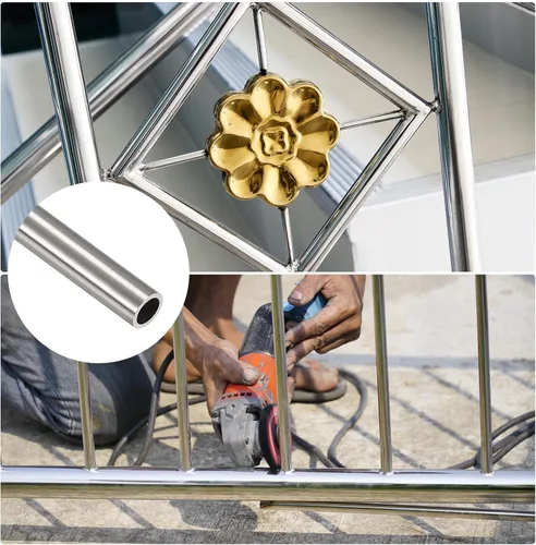 Miniatura 3 de METALLIXITY Tubo de acero inoxidable 304 (0.039 in de diámetro exterior x 0.006 in de pared T x 11.811 in de largo), 2 piezas, tubo recto