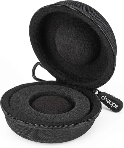 Caja de viaje para relojes de pulsera y relojes inteligentes de hasta 1.969 in, color negro, Negro -, CasualViajeGimnasioSolteroPortátil