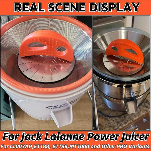 Miniatura 3 de Crescent Tool compatible con Jack Lalanne Power Juicer Parts para CL003AP E1188 E1189 MT1000 Piezas de repuesto de exprimidor Accesorios