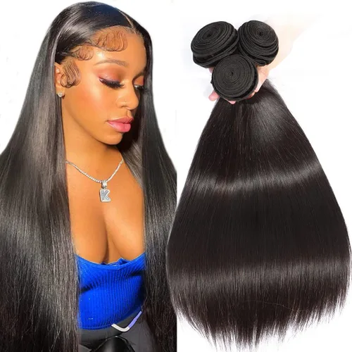 Miniatura 15 de Angie Queen 1 paquetes de cabello humano virgen sin procesar de 10 pulgadas, cabello humano ondulado y húmedo, cabello humano ondulado y natural