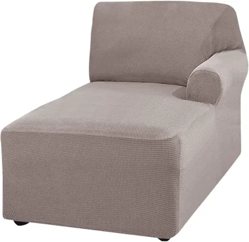Miniatura 17 de SFYZ HOME Funda de sillón jacquard moderno, de forro polar, funda elástica para sillón izquierdo/derecho para sofá biplaza en forma de L
