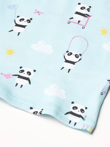 Miniatura 4 de The Children's Place Pijama de algodón de 4 piezas para bebés y niñas pequeñas