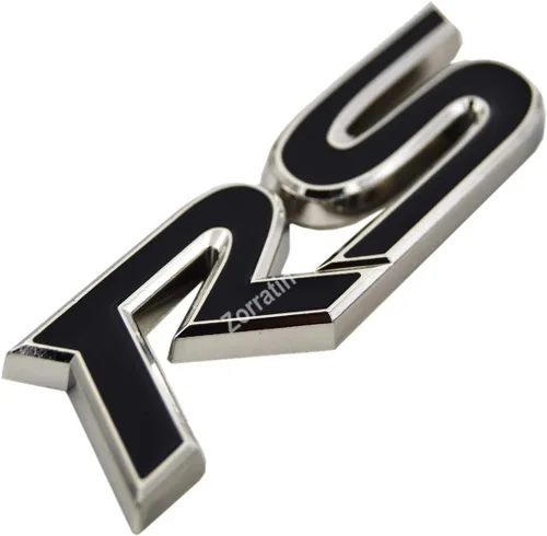 Miniatura 3 de Diseño de emblema RS de metal pre-adhesivo 3D para Chevrolet Camaro Malibu Spark Trax Equinox Silverado y Mustang RS