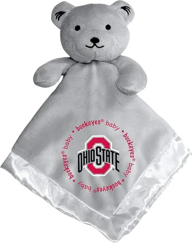 Miniatura 31 de Baby Fanatic Oso de seguridad gris - NCAA - Con licencia oficial Snuggle Buddy