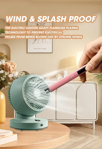 Miniatura 6 de MEIRUBY-Encendedor eléctrico, encendedor de velas recargable USB, encendedor de arco, encendedores para velas, campamento, barbacoa, uso familiar